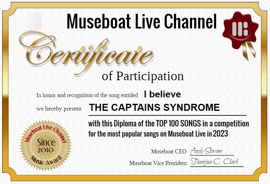 THE CAPTAINS SYNDROME on Museboat LIve